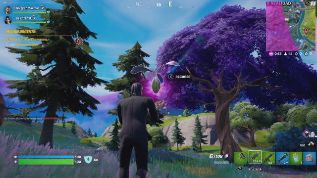 fortnite temporada 3 desafios misiones semana 0 desafio mision planta o invoca retoños de la realidad con semillas de la realidad