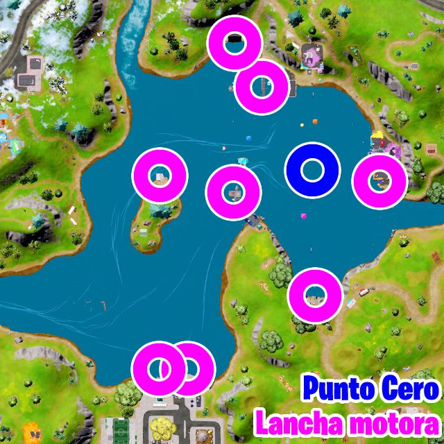 fortnite temporada 3 guia desafios misiones semana 1 desafio mision visita el punto cero en una lancha motora