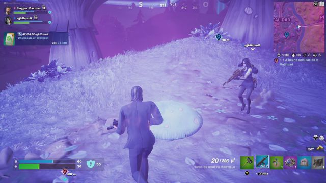 fortnite temporada 3 guia desafios misiones semana 1 desafio mision obten escudo rebotando en saltiñones