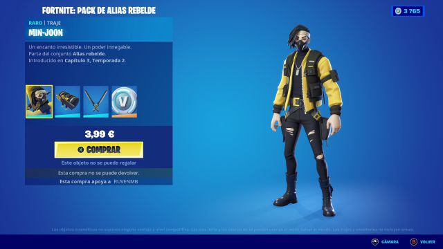 Fortnite Temporada Pack De Inicio De Min Joon Ya Disponible Meristation