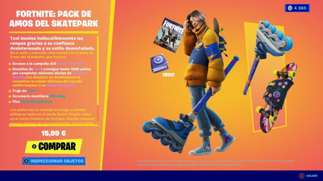 fortnite temporada 3 pack salvar el mundo toni precio contenidos como conseguirlo