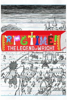 Carátula de RPGTime: The Legend of Wright