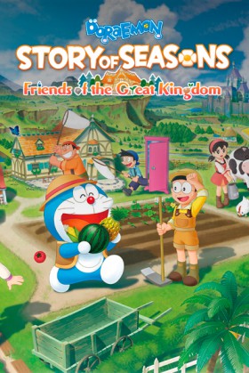 Carátula de Doraemon Story of Seasons: Friends of the Great Kingdom
