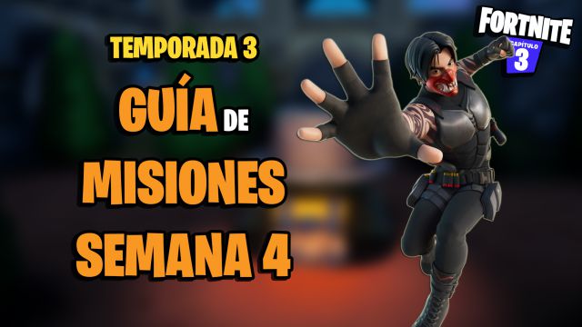 fortnite temporada 3 desafios misiones semana 4