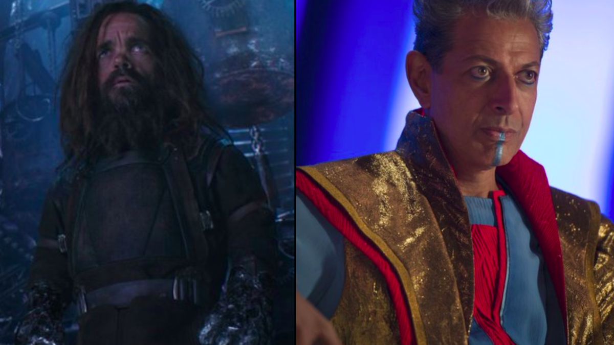 Thor Love and Thunder Peter Dinklage y Jeff Goldblum 