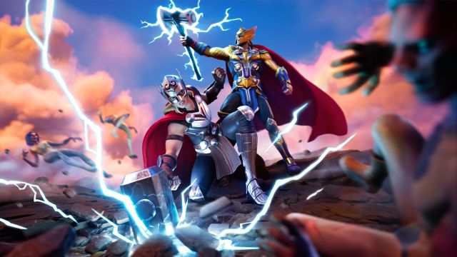 fortnite temporada 3 thor love and thunder nuevas skins thor odinson mighty thor jane foster