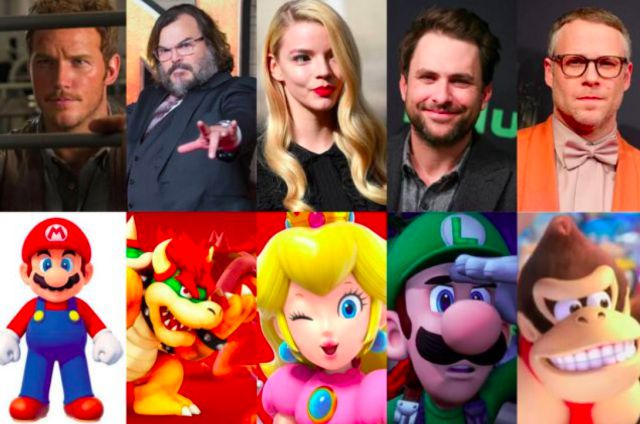 Película de Mario actores