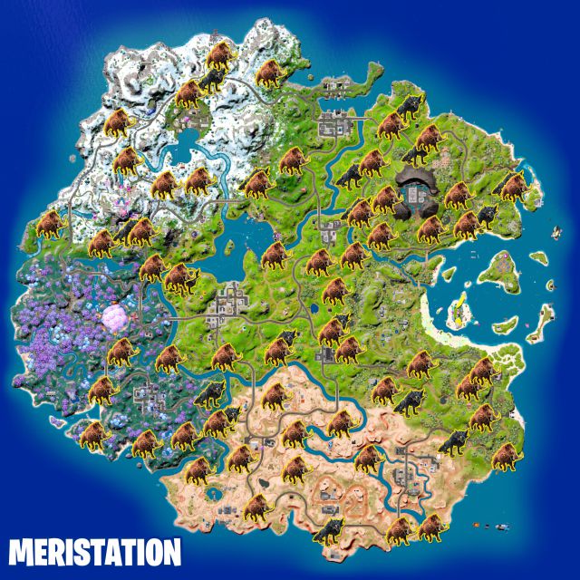 fortnite temporada 3 desafios misiones semana 7 desafio mision da un giro de 360 grados en el aire al desmontar de un lobo o un jabali