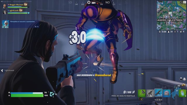 fortnite temporada 3 desafios misiones semana 7 desafio mision inflige daño a oponentes que esten en el aire