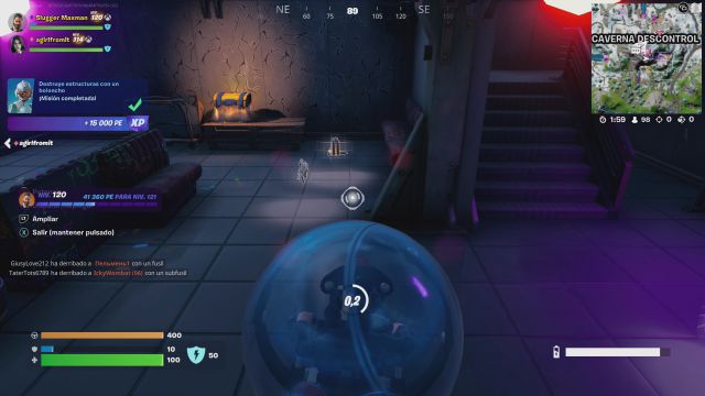 fortnite temporada 3 desafios misiones semana 7 desafio mision destruye estructuras con un boloncho