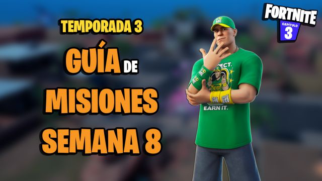 fortnite temporada 3 desafios misiones semana 8