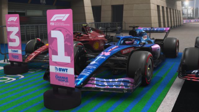 F1 22 Portimão Fernando Alonso Aston Martin Hamilton Ocon Vettel Carlos Sainz Verstappen Ferrari Red Bull Shanghai Circuit