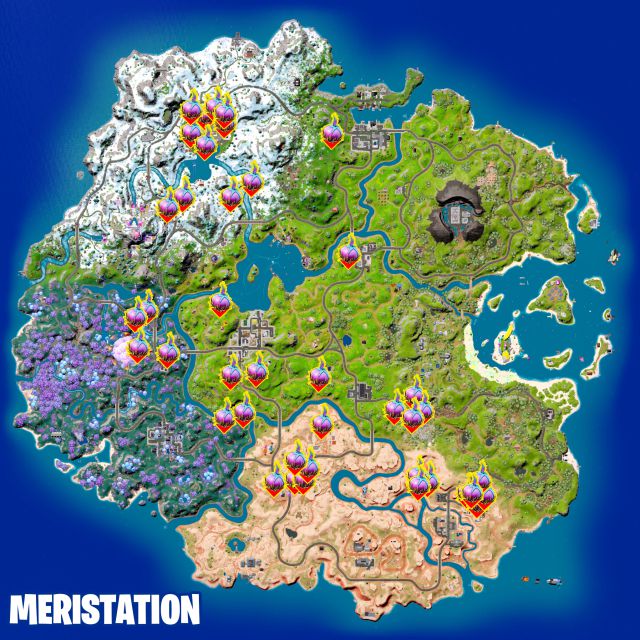 fortnite season 3 challenges missions week 9 challenge mission gather seeds from a reality seed pod before they hit the ground
