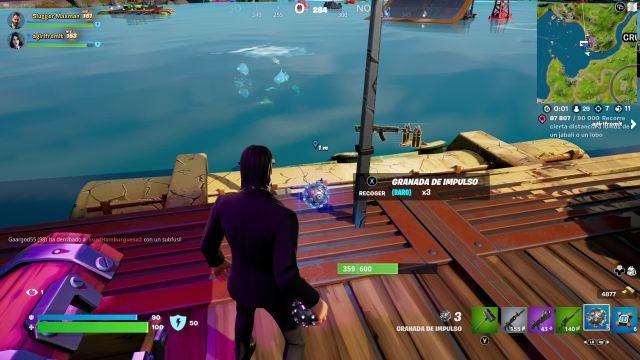 fortnite temporada 3 ovnis platillos volantes granadas de impulso donde encontrarlos