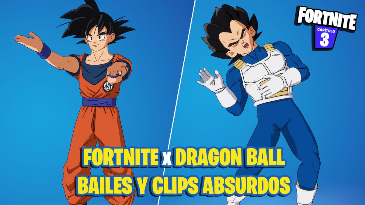 Goku Y Vegeta Bailando En Fortnite Recopilatorio De Los Memes Y Vídeos