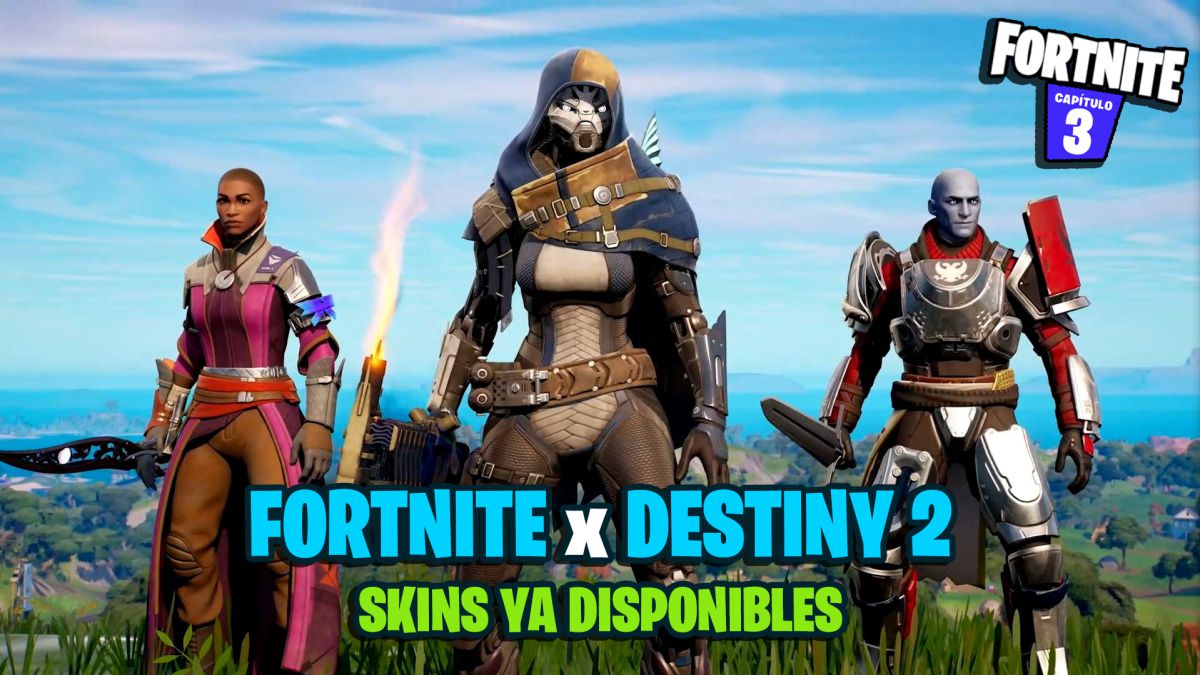 Fortnite X Destiny 2: Comandante Zavala, Ikora Rey Y Desconocida Exo Ya