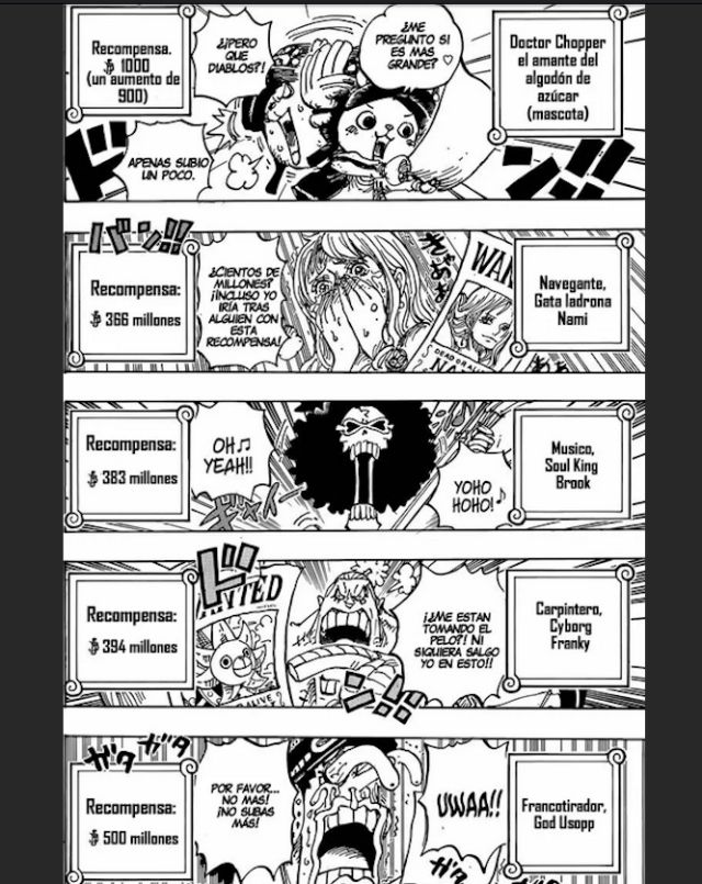 Crítica One Piece 1058 Los Nuevos Carteles De Recompensa Y El Origen De Cross Guild Meristation