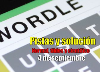 Wordle en español, científico y tildes para el reto de hoy 4 de septiembre: pistas y solución