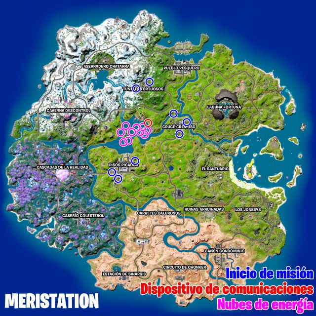 fortnite temporada 3 desafios misiones buena onda parte 8 desafio mision establece conexion con el dispositivo