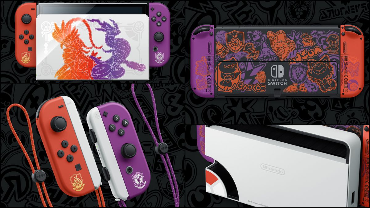 Así es la preciosa especial de Nintendo Switch con motivo de Pokémon Escarlata y Púrpura - MeriStation