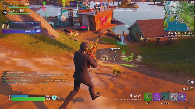 fortnite temporada 3 desafios misiones semanas salvajes semana de rincon de oportunidades desafio mision reune barras en una misma partida
