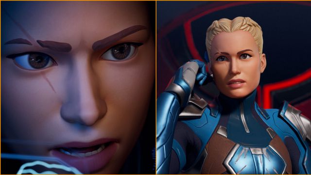 Brie Larson Fortnite Temporada 4 Capitana Marvel Pase de Batalla Paraíso La Paradigma Los Siete Guía Fortnite 2022