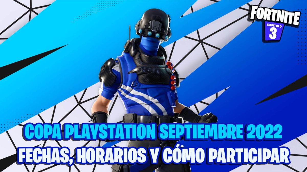 Copa PlayStation de Fortnite septiembre en PS4 y PS5: fechas y - MeriStation