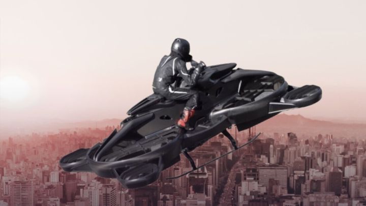 XTURISMO, la moto voladora que viene de Japón y saldrá a la venta en 2023