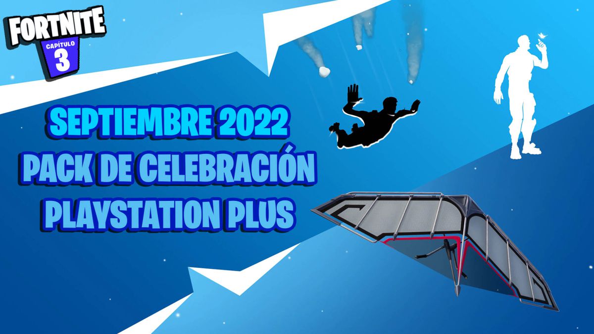 fortnite temporada 4 pack celebracion ps plus playstation septiembre 2022