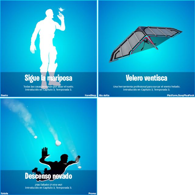 fortnite temporada 4 pack celebracion ps plus playstation septiembre 2022