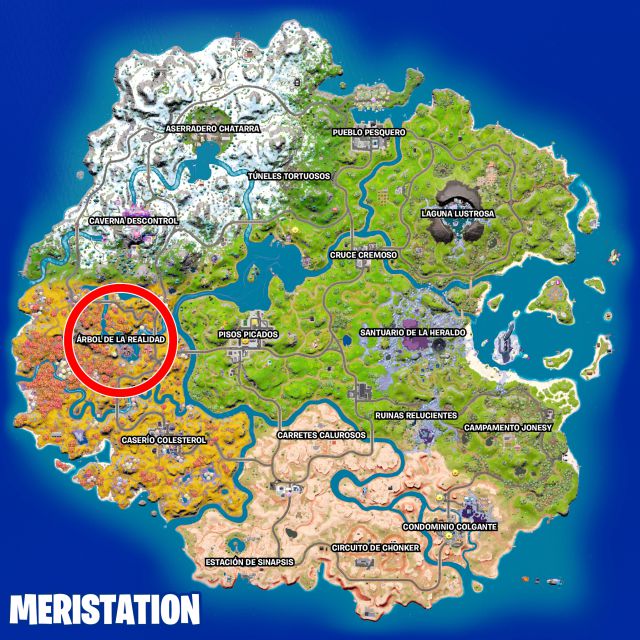 fortnite temporada 4 desafios misiones semana 2 desafio mision obten escudo en el arbol de la realidad
