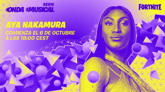 fortnite evento concierto onda musical aya nakamura fechas horarios como verlo en directo online