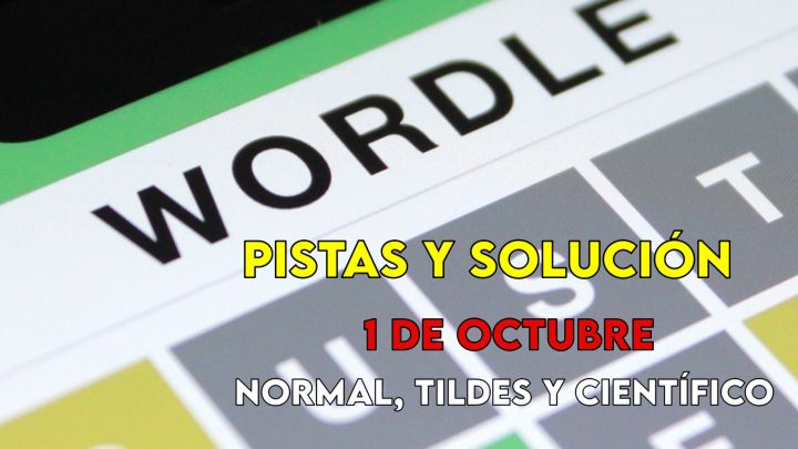 Wordle en español, científico y tildes para el reto de hoy 1 de octubre: pistas y solución