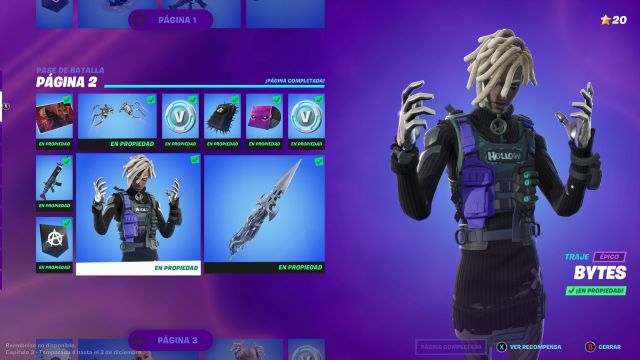 fortnite temporada 4 desafios misiones bytes