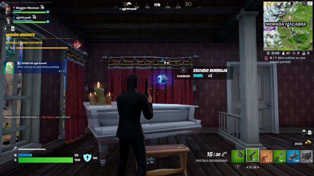 fortnite temporada 4 pistola de pringue explosivo plataforma de lanzamiento arrojadiza