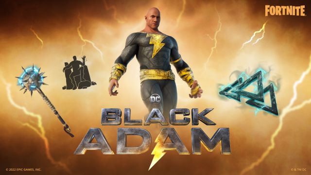 fortnite black adam dwayne johnson nueva skin como conseguirla