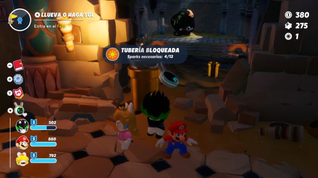 Mario + Rapids: Sparks of Hope Recenzja Nintendo Switch Uwaga