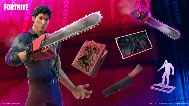 fortnite ash williams evil dead skin como conseguirla