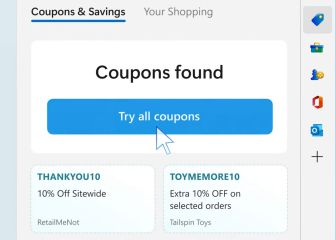 Edge añade funciones con las que ahorrar en tus futuras compras