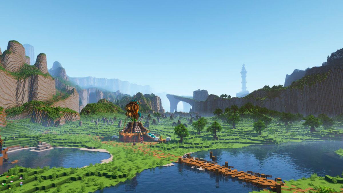 Un usuario está recreando el mapa de The Legend of Zelda: Breath of the Wild y es una locura