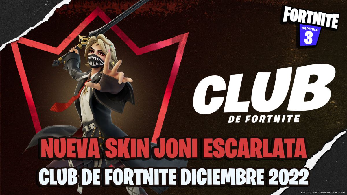 Joni Escarlata Es La Skin Del Club De Fortnite De Diciembre De 2022 Todos Los Detalles 1334