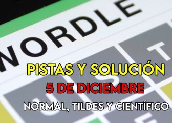 Wordle en español, científico y tildes para el reto de hoy 5 de diciembre: pistas y solución