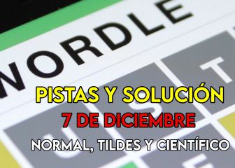Wordle en español, científico y tildes para el reto de hoy 7 de diciembre: pistas y solución