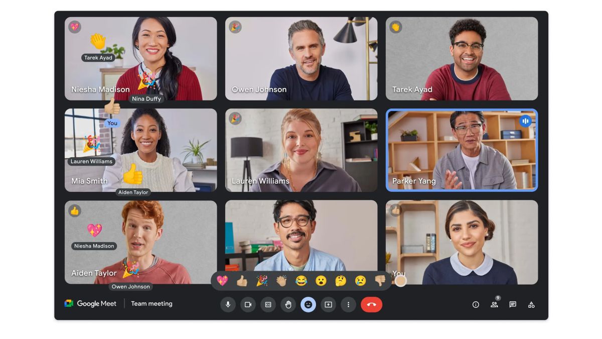 You can finally put feedback into your Google Meet calls