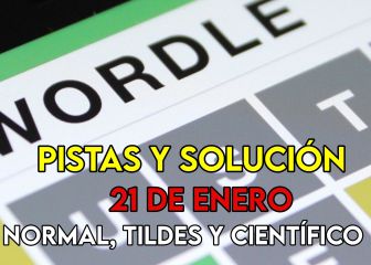 Wordle en español, científico y tildes para el reto de hoy 21 de enero: pistas y solución