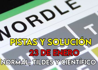 Wordle en español, científico y tildes para el reto de hoy 23 de enero: pistas y solución