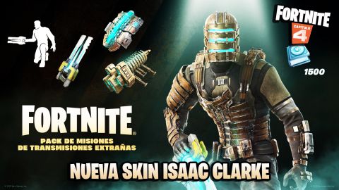 Fortnite x Dead Space: skin Isaac Clarke ya disponible, cómo conseguirla y cuánto vale