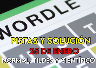 Wordle en español, científico y tildes para el reto de hoy 25 de enero: pistas y solución