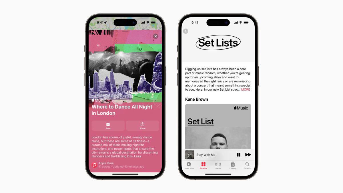 Buscar conciertos en tu iPhone ahora es más fácil.