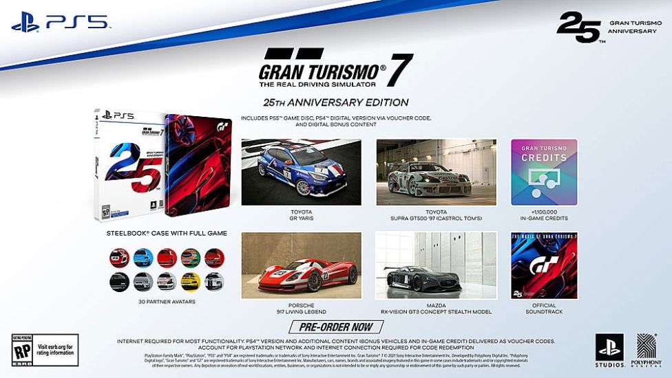Tilsvarende forlænge Stærk vind Gran Turismo 7: all editions of the game and their prices - Meristation USA